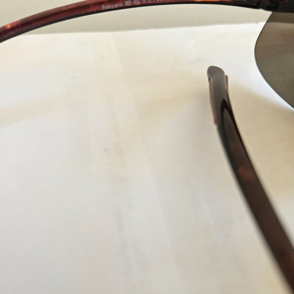 MAUI JIM (MJ) SPORT MJ SUNGLASSES NEW412 1070 17 130 BANYANS MB-BG MADE IN JAPAN - Picture 12 of 12